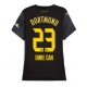 Borussia Dortmund Emre Can #23 Replike Gostujuci Dres za Ženska 2024-25 Kratak Rukav